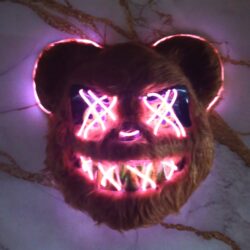 Careta Oso Maldito Led xU.