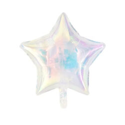 Globo Estrella Iridiscente 18" xU.