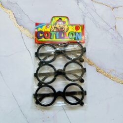 Juguetes Anteojos Virola Negros x3u.