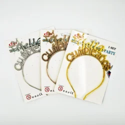 Vinchas Feliz Cumpleaños Letras Combinadas xU.