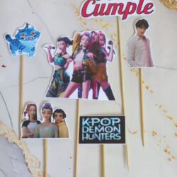 Toppers de Papel Fotográfico Rígido x6 piezas