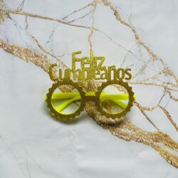 Lentes Feliz Cumpleaños Goma Eva xU.