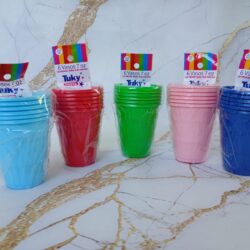 Vasos descartables 210cc x6u.