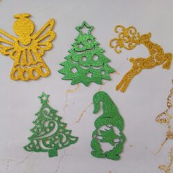Figuras Navideñas 8cm x3u.