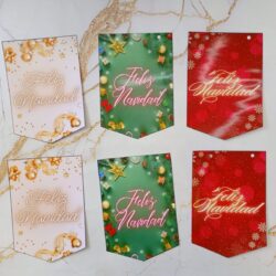 Banderín Feliz Navidad Chico