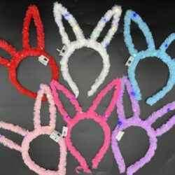 Vincha Conejita con Peluche Led xU.