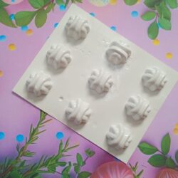 Molde Plastichok Pascuas Bombón Cruzado cod.924A x5u.