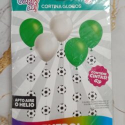 Set Cortina Fútbol con Globos