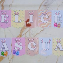 Banderín Felices Pascuas xU.