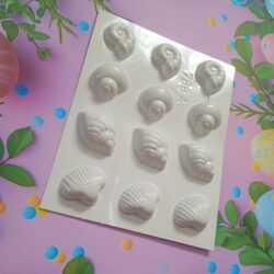 Moldes Plastichok Pascuas Bombones Caracoles cod.788A x5u.