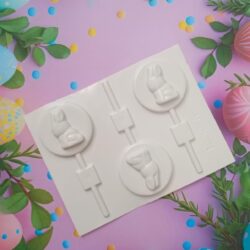 Molde Plastichok Paleta Conejo Cod.1209A x5u.