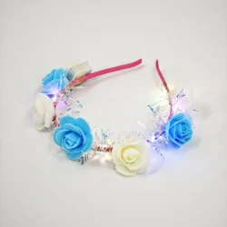 Vincha Flores Argentina con Luz xU.