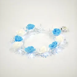 Corona Flores Argentina con Luz xU.