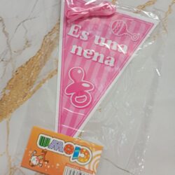 Banderín Triángulo Es Nena/Nene xU.