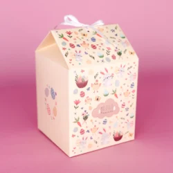 Cajas Casita Encantada con Porta Huevo 15,5x10,5x10,5 x5u.