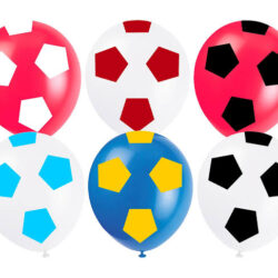 Globos Tuky Impresos Fútbol 12" x8u.