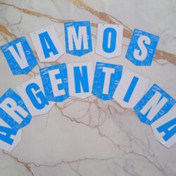 Banderín Vamos Argentina