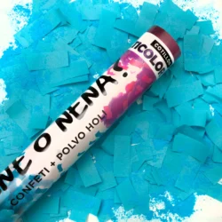 Lanza Papelitos Revelación de Género Polvo+Papeles