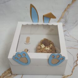 Cajas Conejito 19x19 con Porta Huevo x5u.