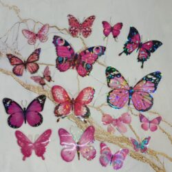 Mariposas Decorativas de Acetato x16u.