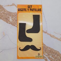 Set Bigotes y Patillas de Goma Eva