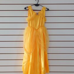 Disfraz Vestido Amarillo Princesa Bella  xU.