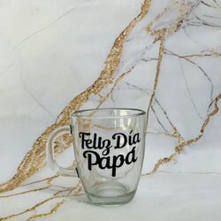 Taza de Vidrio Día del Padre xU.