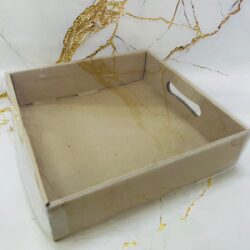 Cajas 25x25 con Tapa de Acetato x5u.