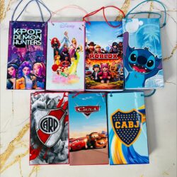 Bolsas de Papel Personajes con Manijas x10u.