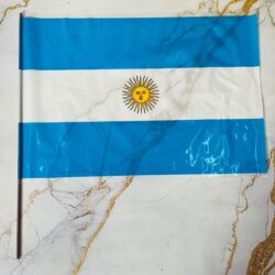 Banderas Plásticas Argentina 50x35 xU.