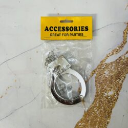 Esposas Plateadas con Llave