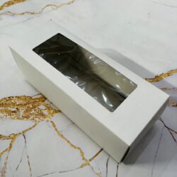 Cajas para Budines o Muffin Blancas 21x8x8 x5u. cod.1836