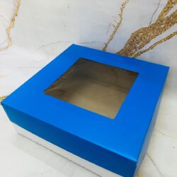 Tortera 27x27x10 con Visor y Base Blanca Reforzada x5u. cod.1041