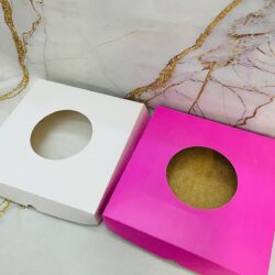 Cajas para Tartas 25x25x5 x5u. cód.1837