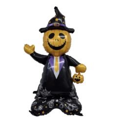 Globo Hombre Calabaza con Base 116cm xU.