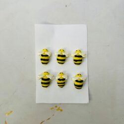 Figuras de Azúcar Abejitas x6u.