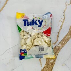 Globos Tuky Perlado 9" x50u.