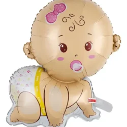 Globo Bebé Nena 15" x5u.