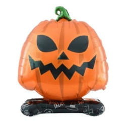 Globos Calabaza Terrorífica con base 110x150cm xU.
