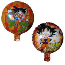 Globo Goku 10" x5u.
