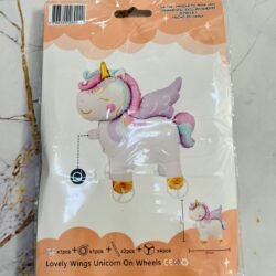 Globo Unicornio con Ruedas xU.